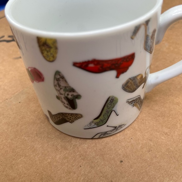 MUSEUM OF MODERN ART CERAMIC CUP, ANDY WARHOL SHOES , never used - Picture 5 of 5